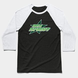 Retro Nero Reviews Logo Baseball T-Shirt